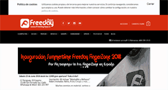 Desktop Screenshot of freedayshop.es